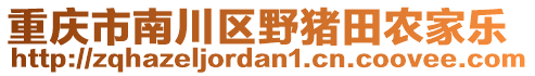 重慶市南川區野豬田農家樂