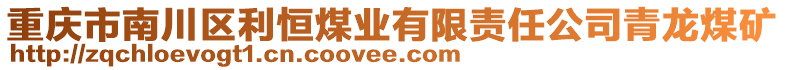 重慶市南川區(qū)利恒煤業(yè)有限責(zé)任公司青龍煤礦