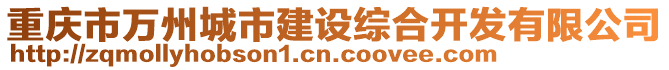 重慶市萬州城市建設綜合開發(fā)有限公司