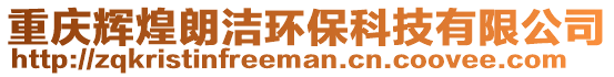 重慶輝煌朗潔環(huán)保科技有限公司
