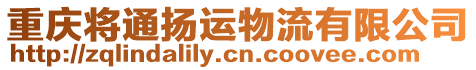 重慶將通揚(yáng)運(yùn)物流有限公司