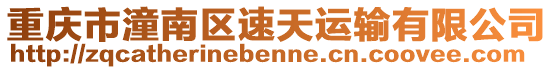 重慶市潼南區速天運輸有限公司