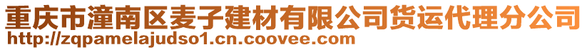 重慶市潼南區麥子建材有限公司貨運代理分公司