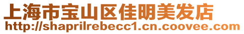 上海市寶山區(qū)佳明美發(fā)店