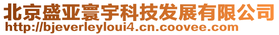 北京盛亞寰宇科技發展有限公司