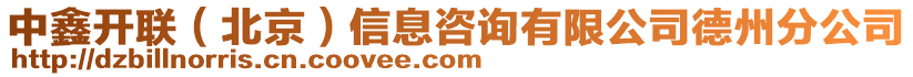 中鑫開(kāi)聯(lián)（北京）信息咨詢有限公司德州分公司