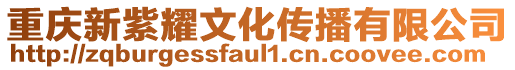 重慶新紫耀文化傳播有限公司