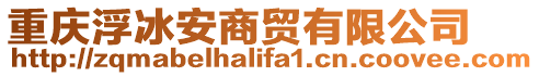 重慶浮冰安商貿有限公司