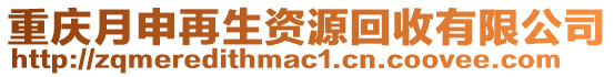 重慶月申再生資源回收有限公司