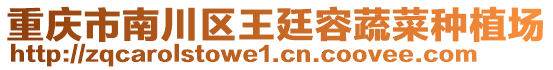 重慶市南川區王廷容蔬菜種植場