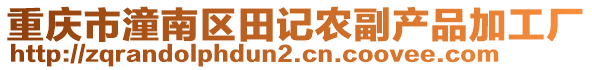 重慶市潼南區田記農副產品加工廠