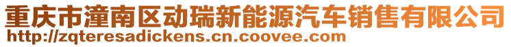 重慶市潼南區動瑞新能源汽車銷售有限公司