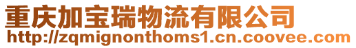 重慶加寶瑞物流有限公司