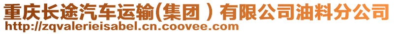 重慶長(zhǎng)途汽車運(yùn)輸(集團(tuán)）有限公司油料分公司