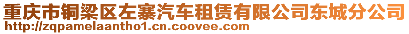 重慶市銅梁區(qū)左寨汽車租賃有限公司東城分公司