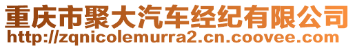 重慶市聚大汽車經(jīng)紀有限公司