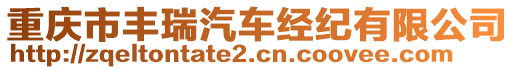 重慶市豐瑞汽車經(jīng)紀有限公司