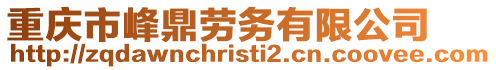 重慶市峰鼎勞務(wù)有限公司