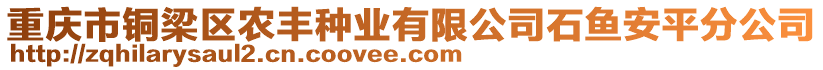 重慶市銅梁區農豐種業有限公司石魚安平分公司