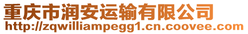 重慶市潤安運輸有限公司