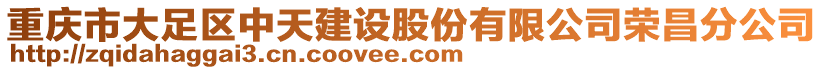 重慶市大足區(qū)中天建設股份有限公司榮昌分公司