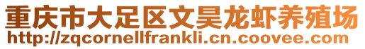重慶市大足區文昊龍蝦養殖場