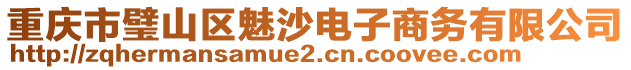 重慶市璧山區(qū)魅沙電子商務(wù)有限公司