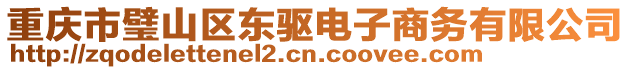 重慶市璧山區(qū)東驅(qū)電子商務(wù)有限公司