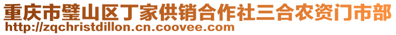 重慶市璧山區(qū)丁家供銷合作社三合農(nóng)資門市部