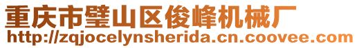 重慶市璧山區俊峰機械廠