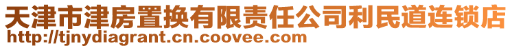 天津市津房置換有限責任公司利民道連鎖店