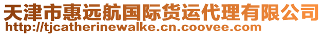 天津市惠遠航國際貨運代理有限公司