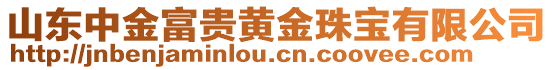 山東中金富貴黃金珠寶有限公司