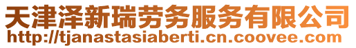 天津澤新瑞勞務服務有限公司