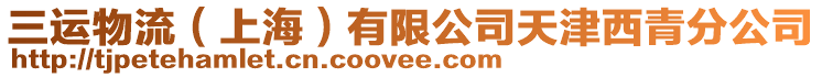 三運物流（上海）有限公司天津西青分公司