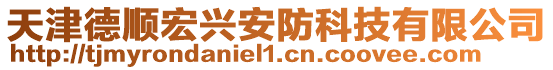 天津德順宏興安防科技有限公司