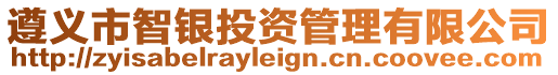 遵義市智銀投資管理有限公司