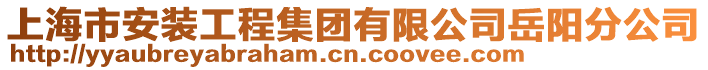 上海市安裝工程集團(tuán)有限公司岳陽分公司