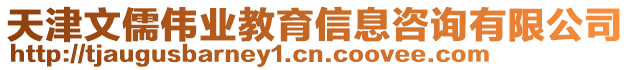 天津文儒偉業教育信息咨詢有限公司