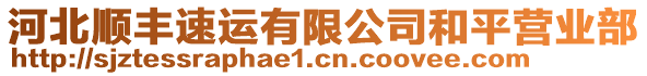 河北順豐速運有限公司和平營業部