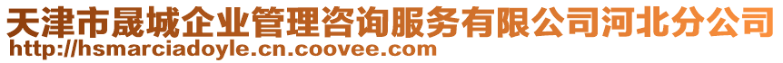 天津市晟城企業(yè)管理咨詢服務(wù)有限公司河北分公司