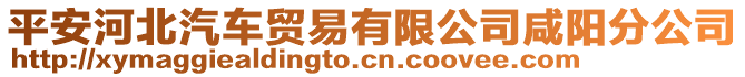 平安河北汽車貿(mào)易有限公司咸陽分公司