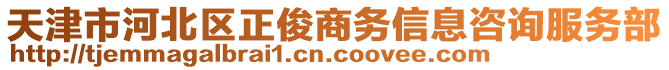 天津市河北區(qū)正俊商務信息咨詢服務部