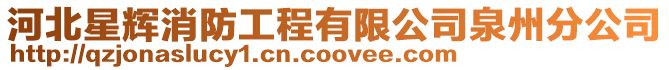 河北星輝消防工程有限公司泉州分公司