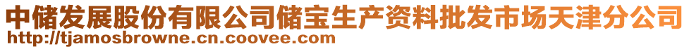 中儲(chǔ)發(fā)展股份有限公司儲(chǔ)寶生產(chǎn)資料批發(fā)市場天津分公司