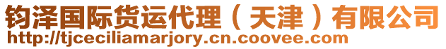 鈞澤國(guó)際貨運(yùn)代理（天津）有限公司