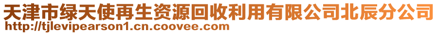 天津市綠天使再生資源回收利用有限公司北辰分公司