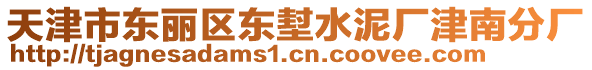 天津市東麗區(qū)東堼水泥廠津南分廠