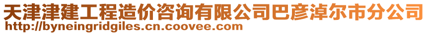 天津津建工程造價咨詢有限公司巴彥淖爾市分公司