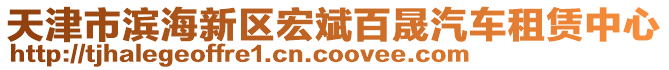 天津市濱海新區(qū)宏斌百晟汽車租賃中心